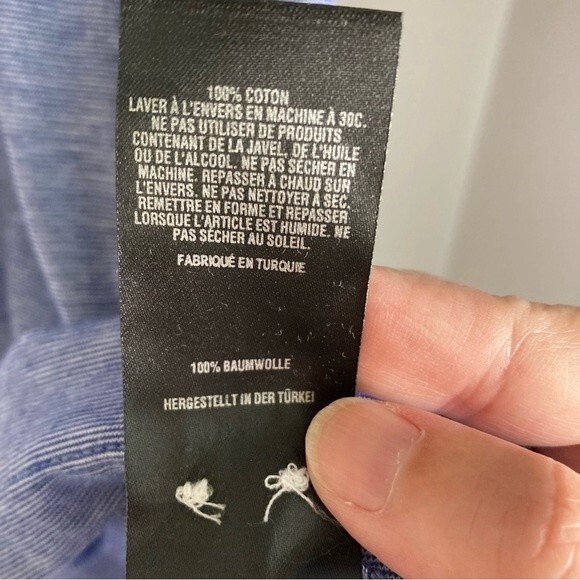 Ted Baker London Men’s short sleeve blue polo size 5. EXCELLENT used condition! - Picture 10 of 10